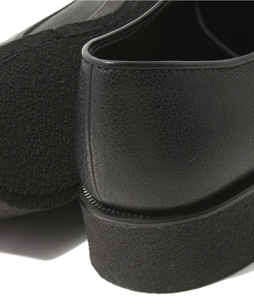 MIDWEST（ミッドウエスト）の「PADRONE×MIDWEST別注ラバーソールバッファローシューズ（ドレスシューズ・メンズ・ブラック・40/41/42）」の5枚目の写真