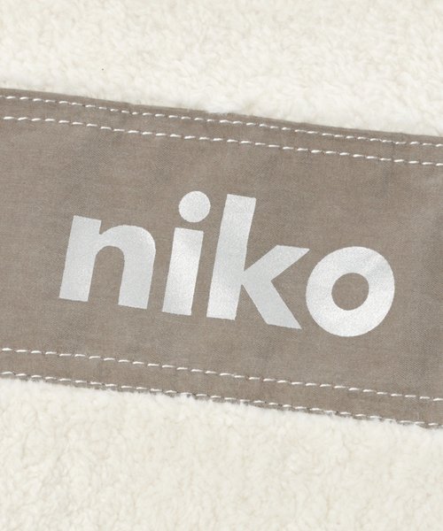 niko and...（ニコアンド）の「オリジナルボアロゴトートM（トートバッグ・レディース・ホワイト/ピンク/セージグリーン・0）」の12枚目の写真