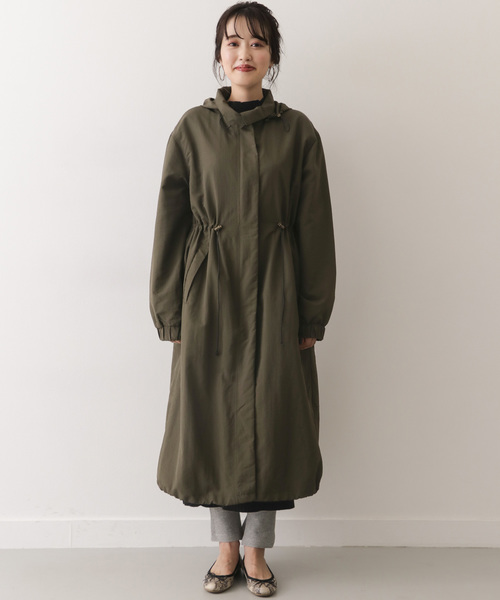 ITEMS URBANRESEARCH（アイテムズ アーバンリサーチ）の「ナイロンフーディーコート（その他アウター・レディース・ブラック/ブラウン/グリーン・FREE）」の16枚目の写真