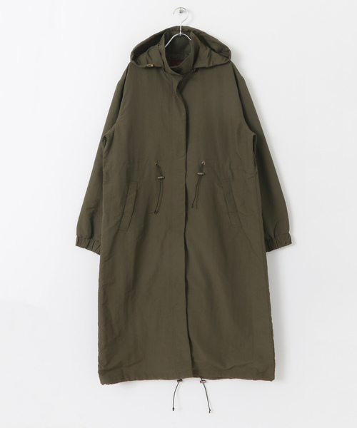 ITEMS URBANRESEARCH（アイテムズ アーバンリサーチ）の「ナイロンフーディーコート（その他アウター・レディース・ブラック/ブラウン/グリーン・FREE）」の19枚目の写真