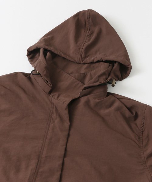 ITEMS URBANRESEARCH（アイテムズ アーバンリサーチ）の「ナイロンフーディーコート（その他アウター・レディース・ブラック/ブラウン/グリーン・FREE）」の22枚目の写真