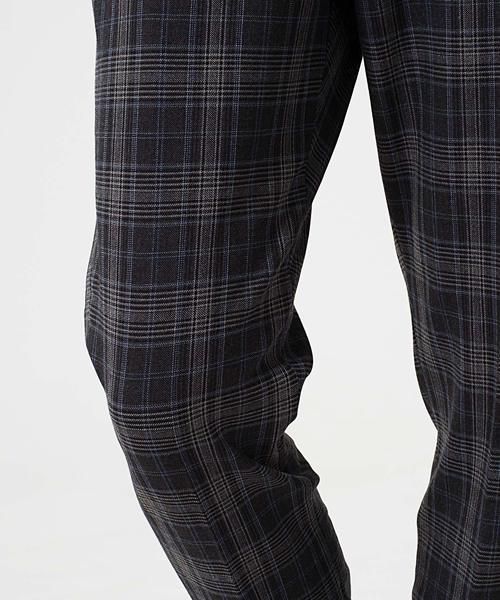 GOSTAR DE FUGA（ゴスタール ジフーガ）の「ストレッチスラックスパンツ/チェックスラックス（スラックス・メンズ・チャコールグレー/ブラック・S/M/L）」の5枚目の写真