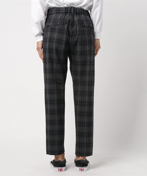 GOSTAR DE FUGA（ゴスタール ジフーガ）の「ストレッチスラックスパンツ/チェックスラックス（スラックス・メンズ・チャコールグレー/ブラック・S/M/L）」の4枚目の写真
