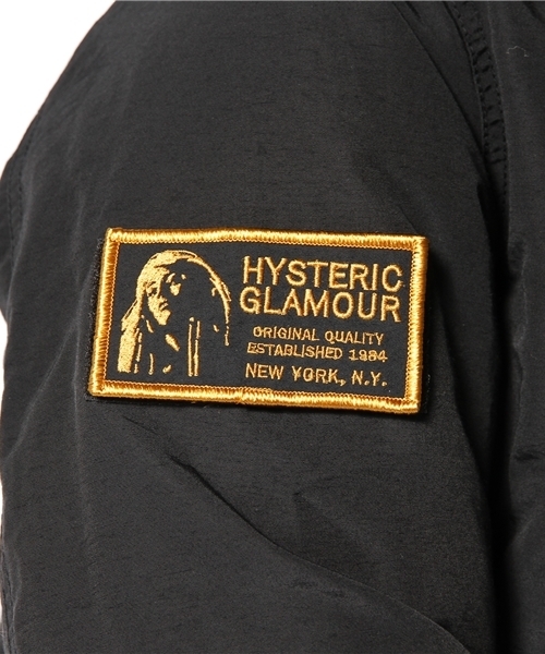 HYSTERIC GLAMOUR（ヒステリックグラマー）の「フーデッドCO（ダウンジャケット/コート・メンズ・ベージュ/オレンジ/ネイビー/ブラック・SMALL/MEDIUM/LARGE）」の14枚目の写真