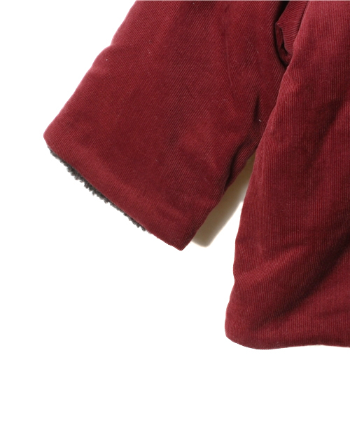 こども ビームス（コドモビームス）の「BONTON / BB13 裏ボア フーディ (18ｍ～2y)（ブルゾン・キッズ・ダークグリーン/ブラック系その他/レッド系その他・2Y/18M）」の6枚目の写真