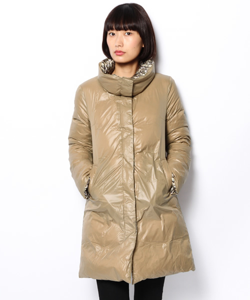 603（ロクマルサン）の「603 ニット柄リバーシブルダウンコート  