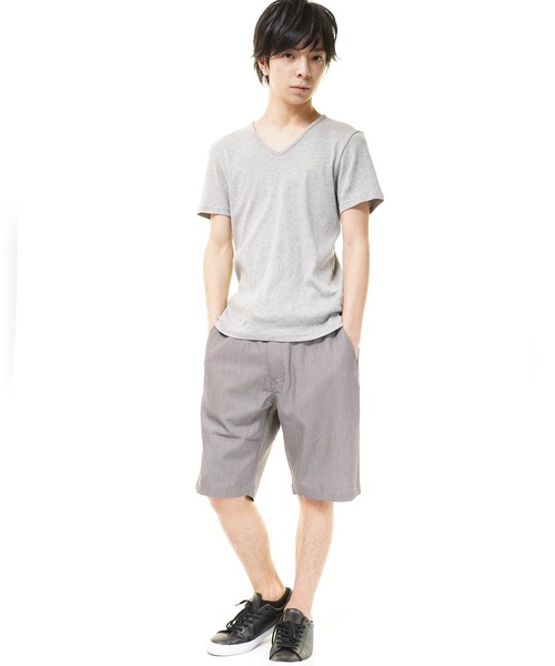 おしゃれスタ（オシャレスタ）の「TRショートパンツ(IR)（その他パンツ・メンズ・ライトグレー/ブラック/ベージュ/ネイビー/その他1/その他2・M/L/XL）」の19枚目の写真