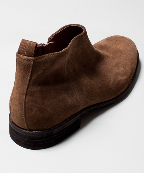 NANO universe（ナノユニバース）の「Enzo Giletti/ スウェードサイドZIPショートブーツ（ブーツ・メンズ・ブラック/ブラウン・41/43/40/42）」の12枚目の写真