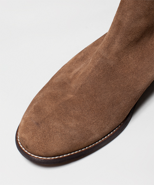 NANO universe（ナノユニバース）の「Enzo Giletti/ スウェードサイドZIPショートブーツ（ブーツ・メンズ・ブラック/ブラウン・41/43/40/42）」の7枚目の写真