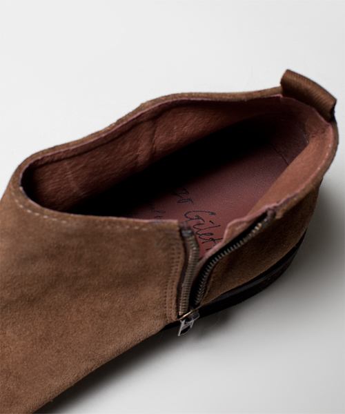 NANO universe（ナノユニバース）の「Enzo Giletti/ スウェードサイドZIPショートブーツ（ブーツ・メンズ・ブラック/ブラウン・41/43/40/42）」の8枚目の写真