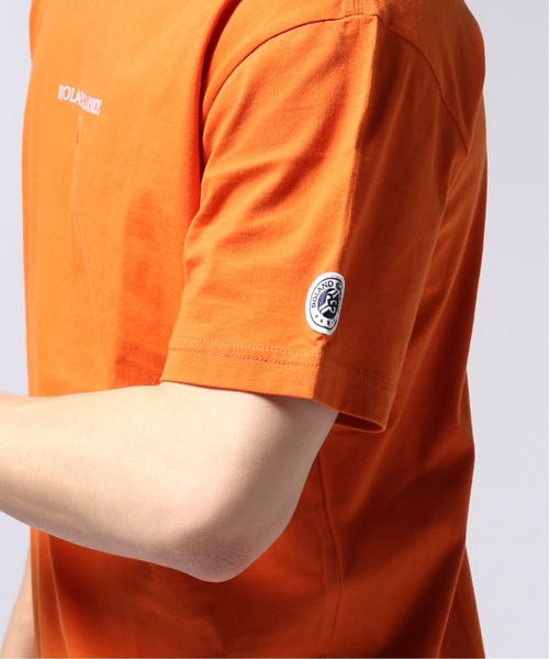 EDIFICE(エディフィス)の「ROLAND GARROS × EDIFICE 別注 FLAG LOGO Tシャツ(Tシャツ/カットソー・メンズ・ホワイト/ネイビー/オレンジ・LARGE/MEDIUM/SMALL)」の14枚目の写真