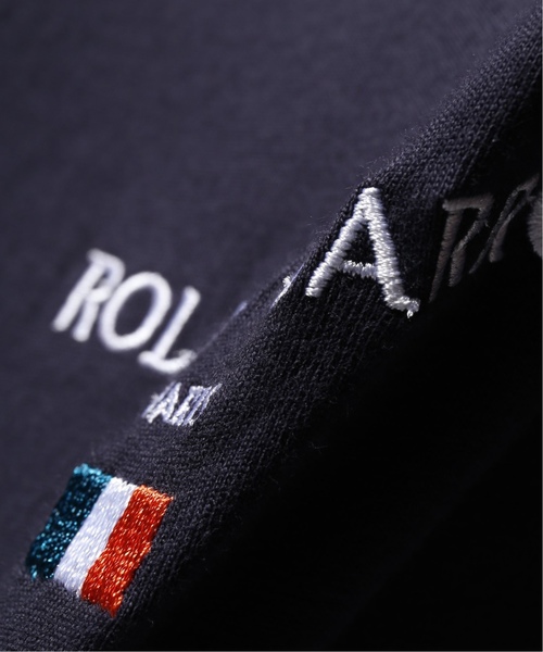 EDIFICE(エディフィス)の「ROLAND GARROS × EDIFICE 別注 FLAG LOGO Tシャツ(Tシャツ/カットソー・メンズ・ホワイト/ネイビー/オレンジ・LARGE/MEDIUM/SMALL)」の15枚目の写真