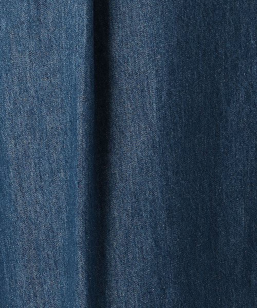 ONIGIRI(オニギリ)の「デニム イージー ワイドパンツ(デニムパンツ・レディース・ホワイト/ネイビー・SMALL/MEDIUM/LARGE)」の12枚目の写真