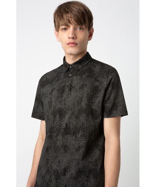 HUGO�i�q���[�S�j�́u�����Y �}�[�Z���C�Y�h�R�b�g�� �{�^���_�E�� �|���V���c�i�|���V���c�j�v�b�u���b�N