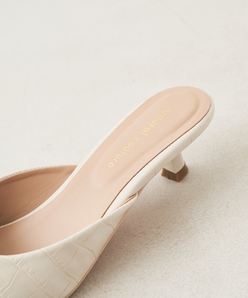 natural couture(ナチュラルクチュール)の「ニュアンスカラーミュール(その他シューズ・レディース・ホワイト系その他/モカ/ラベンダー/パイソン・M/L)」の22枚目の写真