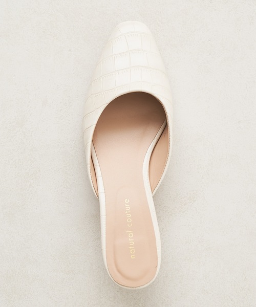 natural couture(ナチュラルクチュール)の「ニュアンスカラーミュール(その他シューズ・レディース・ホワイト系その他/モカ/ラベンダー/パイソン・M/L)」の16枚目の写真