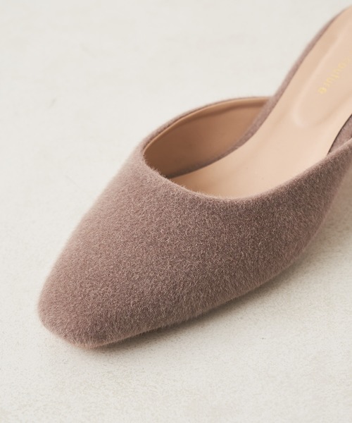 natural couture(ナチュラルクチュール)の「ニュアンスカラーミュール(その他シューズ・レディース・ホワイト系その他/モカ/ラベンダー/パイソン・M/L)」の6枚目の写真