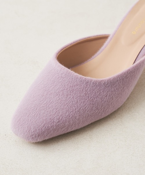 natural couture(ナチュラルクチュール)の「ニュアンスカラーミュール(その他シューズ・レディース・ホワイト系その他/モカ/ラベンダー/パイソン・M/L)」の21枚目の写真