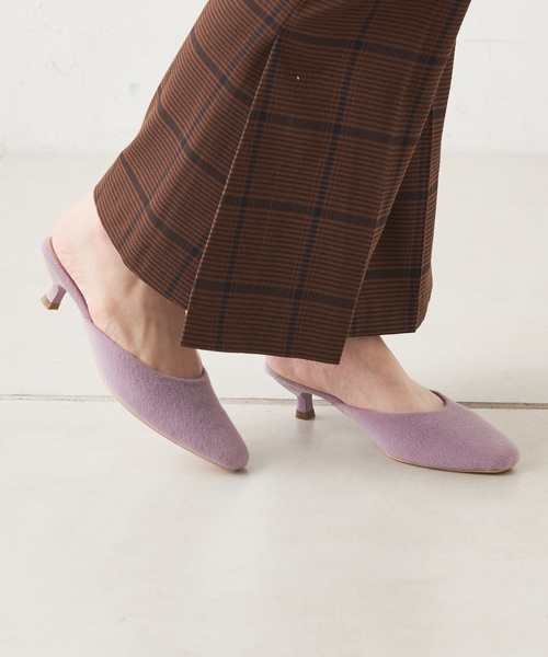 natural couture(ナチュラルクチュール)の「ニュアンスカラーミュール(その他シューズ・レディース・ホワイト系その他/モカ/ラベンダー/パイソン・M/L)」の17枚目の写真