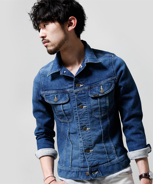 NANO universe（ナノユニバース）の「Lee/V.Jeggers 101J Jacket （デニムジャケット・メンズ・ブルー・SMALL/MEDIUM/LARGE）」の11枚目の写真
