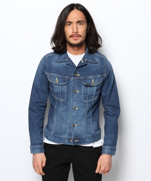 NANO universe（ナノユニバース）の「Lee/V.Jeggers 101J Jacket （デニムジャケット・メンズ・ブルー・SMALL/MEDIUM/LARGE）」の9枚目の写真