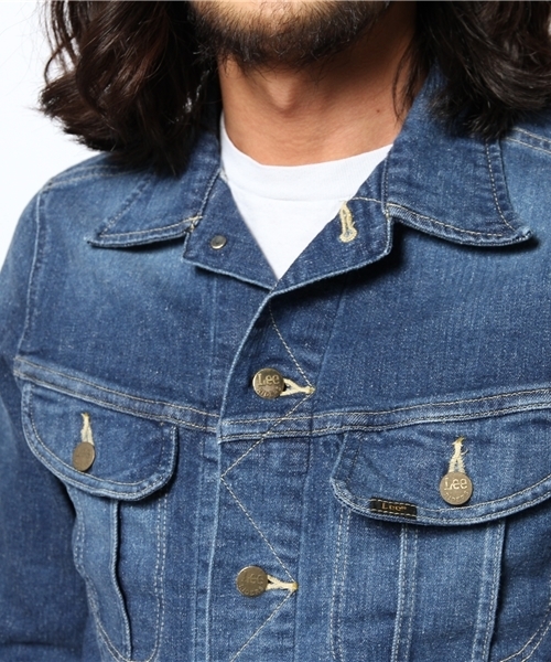 NANO universe（ナノユニバース）の「Lee/V.Jeggers 101J Jacket （デニムジャケット・メンズ・ブルー・SMALL/MEDIUM/LARGE）」の5枚目の写真