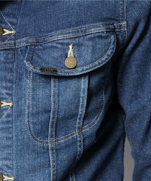 NANO universe（ナノユニバース）の「Lee/V.Jeggers 101J Jacket （デニムジャケット・メンズ・ブルー・SMALL/MEDIUM/LARGE）」の7枚目の写真