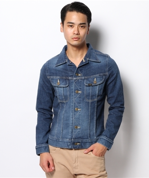 NANO universe（ナノユニバース）の「Lee/V.Jeggers 101J Jacket （デニムジャケット・メンズ・ブルー・SMALL/MEDIUM/LARGE）」の13枚目の写真