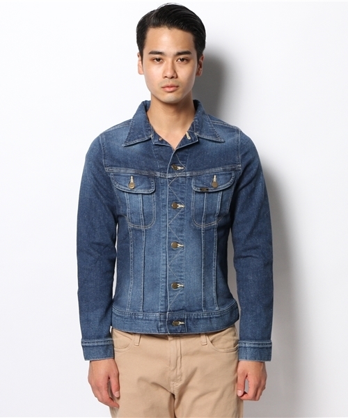 NANO universe（ナノユニバース）の「Lee/V.Jeggers 101J Jacket （デニムジャケット・メンズ・ブルー・SMALL/MEDIUM/LARGE）」の14枚目の写真
