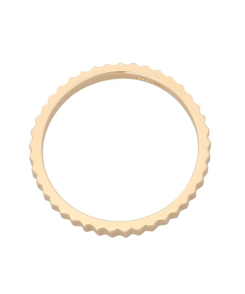 COCOSHNIK（ココシュニック）の「縦溝彫り　リング（リング・レディース・ホワイト系その他7・10号/12号/14号）」の5枚目の写真