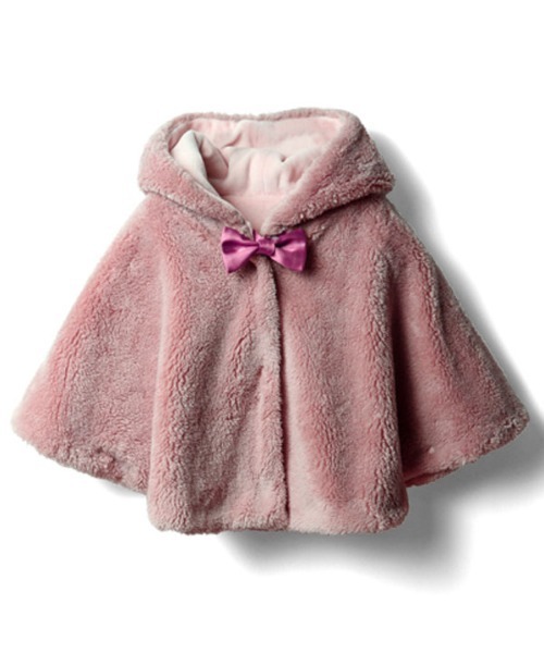 SweetMommy（スウィートマミー）の「リバーシブル 5WAY ベビーケープ（ポンチョ・キッズ・ベージュ/ピンク・70-90cm）」の5枚目の写真