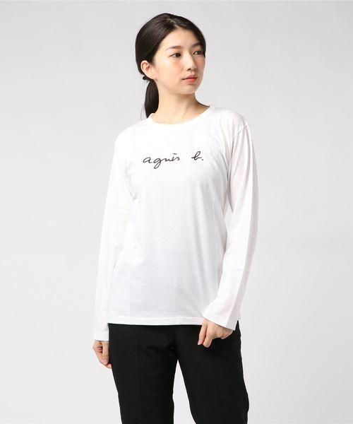 エイリアス ジャンプ へこみ アニエスベー ロング T シャツ Tsuchiyashika Jp