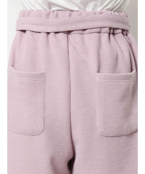 dazzlin（ダズリン）の「リボン付ニットショートパンツ（その他パンツ・レディース・ブラック/アイボリー/ピンク/ブラウン・FREE）」の8枚目の写真