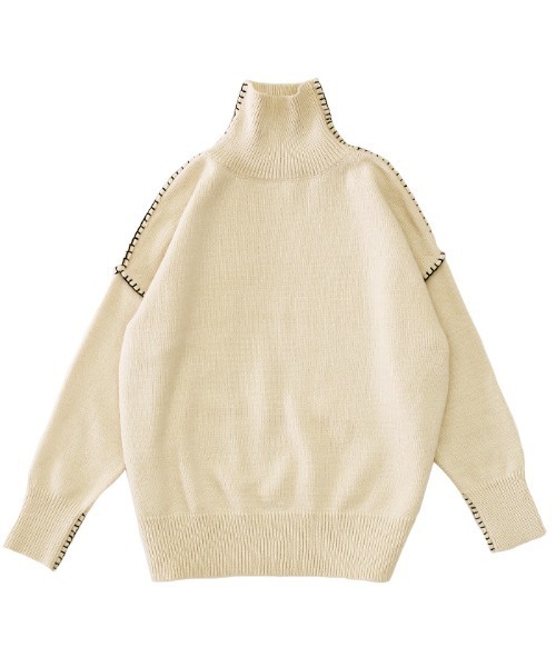 ステッチタートルネックニット（ニット/セーター）｜select MOCA