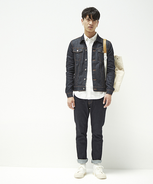 WEGO（ウィゴー）の「WEGO/ジャパンファブリックデニムパンツ（デニムパンツ・メンズ・インディゴブルー/ダークインディゴブルー/ライトインディゴブルー・LARGE/SMALL/MEDIUM）」の13枚目の写真