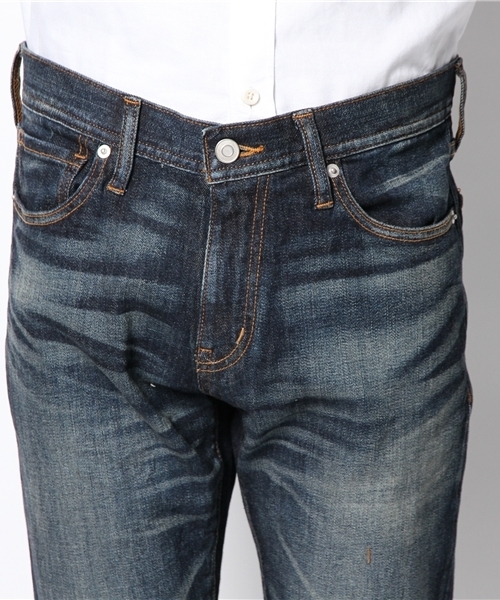 WEGO（ウィゴー）の「WEGO/ジャパンファブリックデニムパンツ（デニムパンツ・メンズ・インディゴブルー/ダークインディゴブルー/ライトインディゴブルー・LARGE/SMALL/MEDIUM）」の6枚目の写真