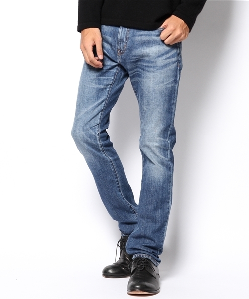 WEGO（ウィゴー）の「WEGO/ジャパンファブリックデニムパンツ（デニムパンツ・メンズ・インディゴブルー/ダークインディゴブルー/ライトインディゴブルー・LARGE/SMALL/MEDIUM）」の22枚目の写真