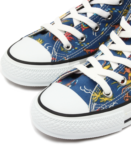 CONVERSE（コンバース）の「コンバース オールスター SURFSHIRTS HI（スニーカー・レディース・ネイビー系/ホワイト系・LARGE/MEDIUM/SMALL）」の8枚目の写真
