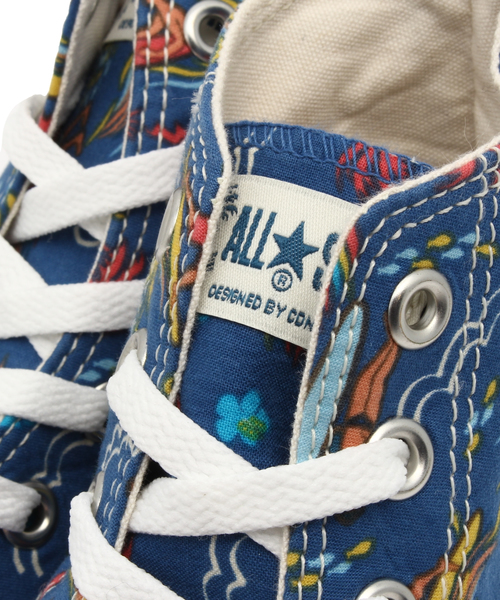 CONVERSE（コンバース）の「コンバース オールスター SURFSHIRTS HI（スニーカー・レディース・ネイビー系/ホワイト系・LARGE/MEDIUM/SMALL）」の7枚目の写真