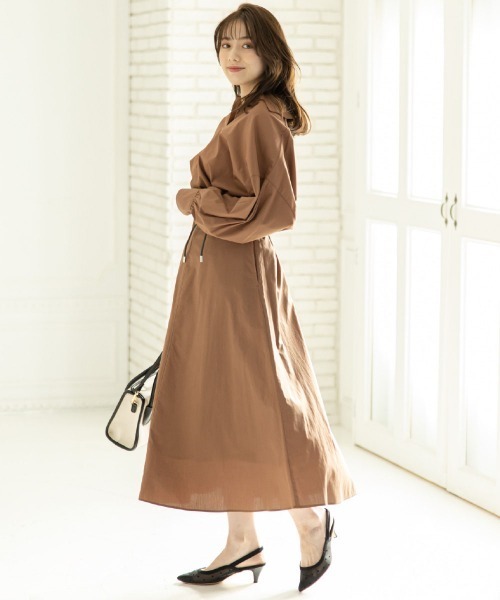12Twelve Agenda(トゥエルブ アジェンダ)の「コットンテンセルシャツブラウス(シャツ/ブラウス・レディース・ラベンダー/ブラウン/サックスブルー・M)」の6枚目の写真