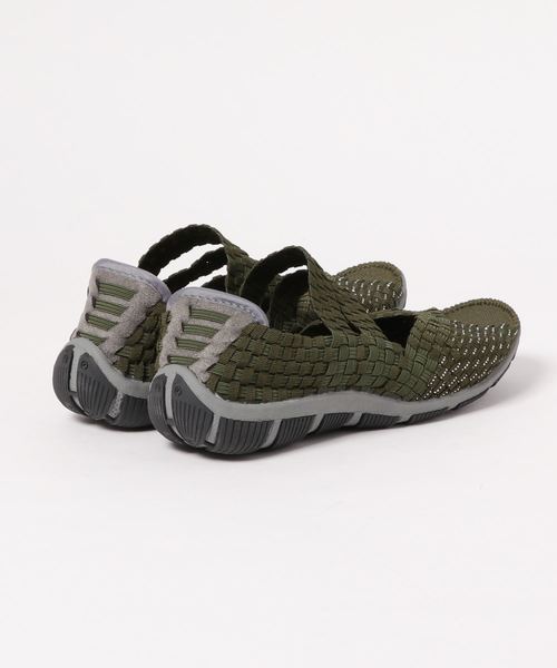 チャイハネ(チャイハネ)の「【チャイハネ】ラメクロスフィットシューズ(サンダル・レディース・ブラック/ベージュ/レッド/カーキ・MEDIUM)」の5枚目の写真