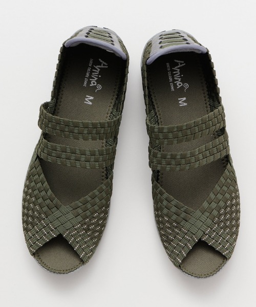 チャイハネ(チャイハネ)の「【チャイハネ】ラメクロスフィットシューズ(サンダル・レディース・ブラック/ベージュ/レッド/カーキ・MEDIUM)」の8枚目の写真