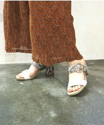 あしながおじさん | 〈あしながおじさん〉バックルデザインミュール(サンダル)