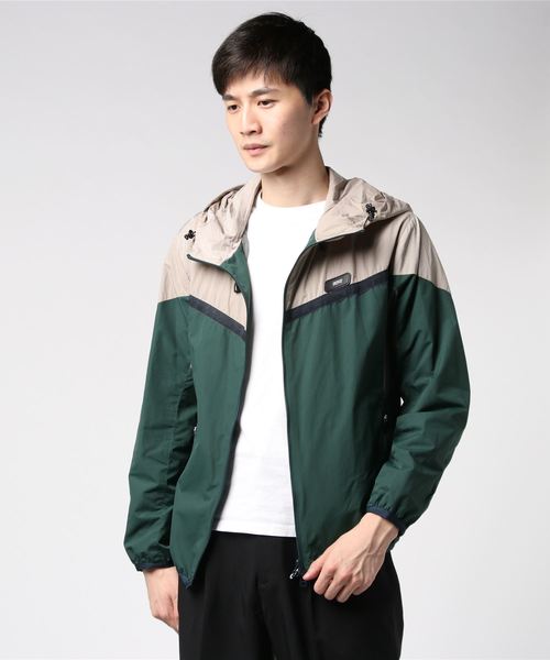 TROVE（トローヴ）の「【TROVE】ウォームアップブルゾン（ブルゾン・メンズ・ネイビー/グリーン・2/3/1）」の2枚目の写真