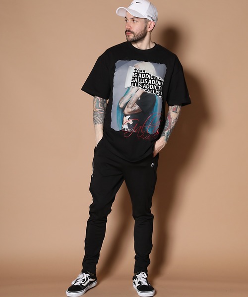 GALLIS ADDICTION（ガリスアディクション）の「GA・LADYグリッターロゴ Tシャツ（Tシャツ/カットソー・メンズ・ミント/ブラック/ホワイト・M/L）」の19枚目の写真