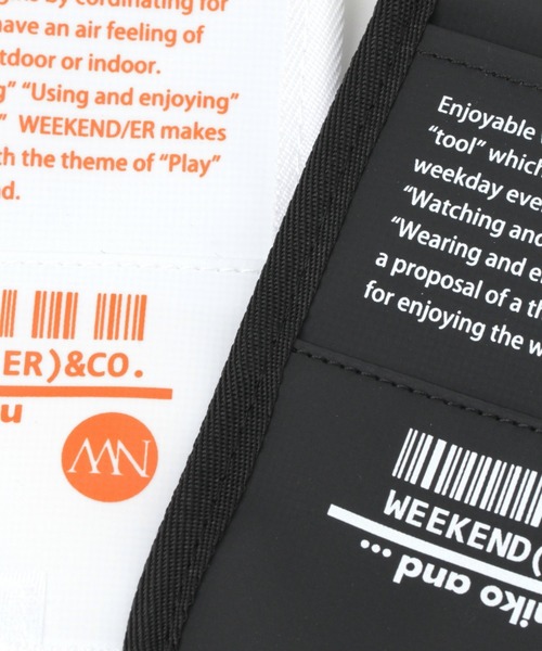 WEEKEND(ER)（ウィークエンダー）の「【WEEKEND(ER)&co.(ウィークエンダー)】モバイルホルダー（スマホグッズ・レディース・ホワイト/ブラック・0）」の13枚目の写真