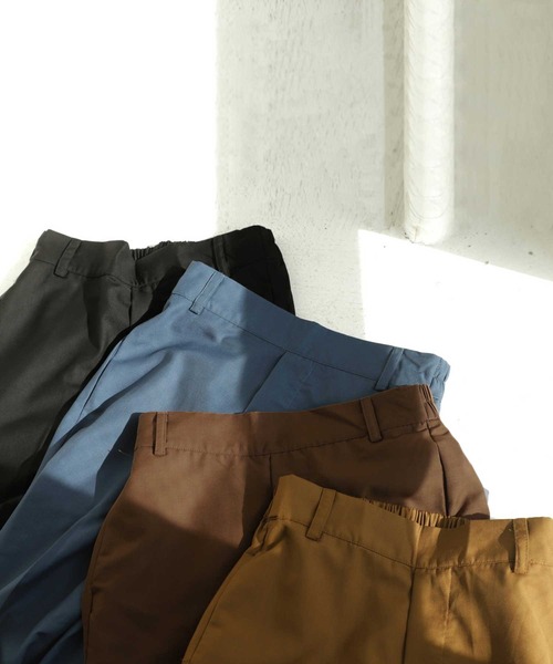 antiqua(アンティカ)の「センタープレスワイドパンツ(その他パンツ・レディース・ブルー系その他/チョコ/ブラウン系その他/ブラック・FREE)」の22枚目の写真