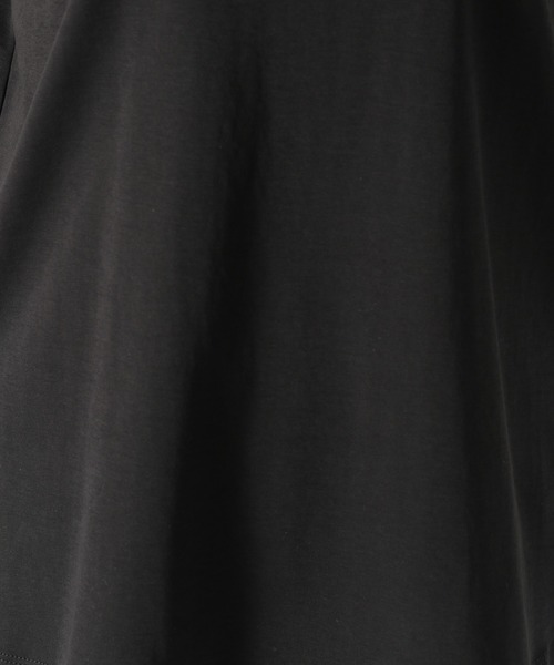 BAYFLOW(ベイフロー)の「シルケットクルーネックシャツ(Tシャツ/カットソー・レディース・ブラック/オフホワイト/ブルー/キャメル・SMALL/MEDIUM)」の18枚目の写真