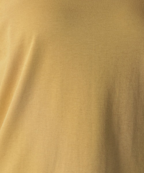 BAYFLOW(ベイフロー)の「シルケットクルーネックシャツ(Tシャツ/カットソー・レディース・ブラック/オフホワイト/ブルー/キャメル・SMALL/MEDIUM)」の21枚目の写真