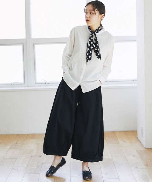 and R（アンドアール）の「ピエロパンツ（その他パンツ・レディース・ブラック/ベージュ/ネイビー・FREE）」の2枚目の写真